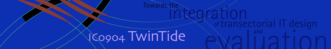 TWINTIDE - Towards the integrationof transectorial IT design and evaluation